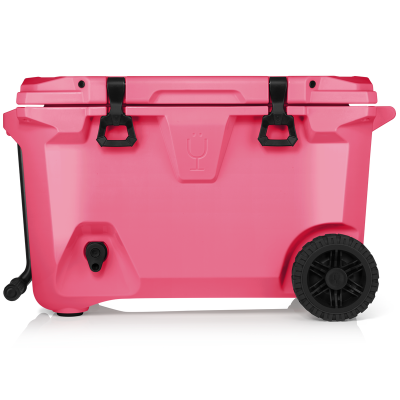 BrüTank 55-Quart Rolling Cooler | Neon Pink E8